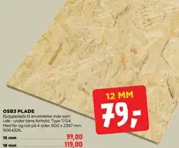 jem & fix OSB3 PLADE tilbud