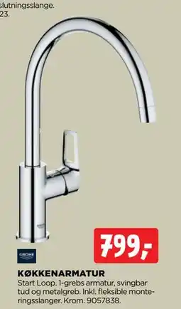 jem & fix KØKKENARMATUR, DKK 799 tilbud