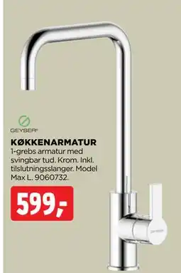jem & fix KØKKENARMATUR, DKK 599 tilbud