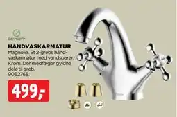 jem & fix HÅNDVASKARMATUR, DKK 499 tilbud