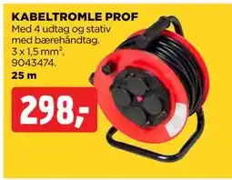 jem & fix KABELTROMLE PROF, DKK 298 tilbud