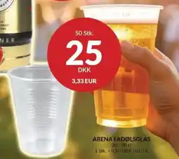Nielsen's Discount Abena fadølsglas tilbud
