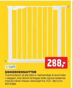 jem & fix SIKKERHEDSGITTER, DKK 288 tilbud