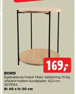 jem & fix BORD, DKK 169 tilbud