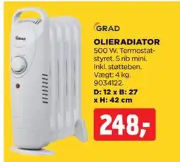 jem & fix OLIERADIATOR, DKK 248 tilbud