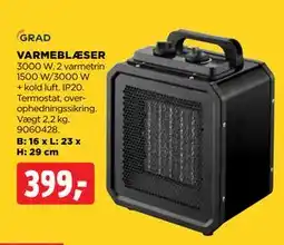 jem & fix VARMEBLÆSER, DKK 399 tilbud