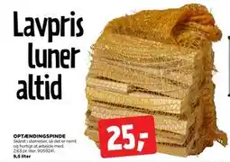 jem & fix OPTÆNDINGSPINDE, DKK 25 tilbud