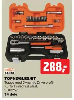 jem & fix TOPNØGLESÆT, DKK 288 tilbud