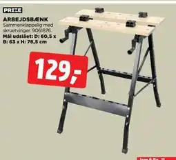 jem & fix ARBEJDSBÆNK, DKK 129 tilbud