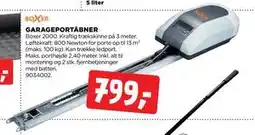 jem & fix GARAGEPORTÅBNER, DKK 799 tilbud