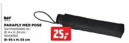 jem & fix PARAPLY MED POSE, DKK 25 tilbud
