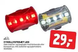 jem & fix CYKELLYGTESÆT LED, DKK 29 tilbud