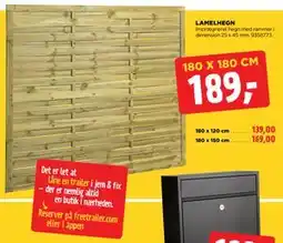 jem & fix LAMELHEGN, DKK 189 tilbud