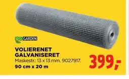 jem & fix VOLIERENET GALVANISERET, DKK 399 tilbud