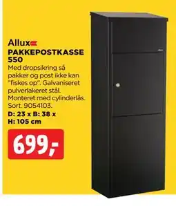 jem & fix PAKKEPOSTKASSE 550, DKK 699 tilbud