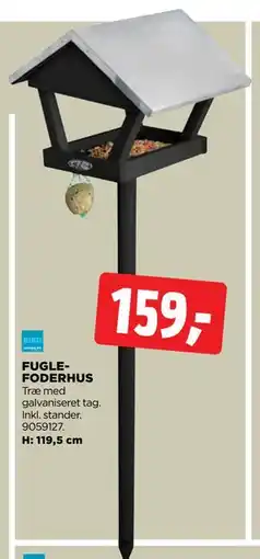 jem & fix FUGLEFODERHUS, DKK 159 tilbud