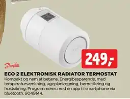 jem & fix ECO 2 ELEKTRONISK RADIATOR TERMOSTAT, DKK 249 tilbud