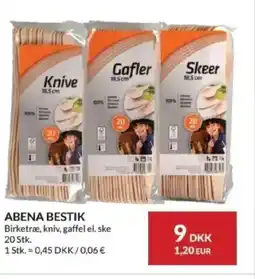 Nielsen's Discount Abena bestik tilbud