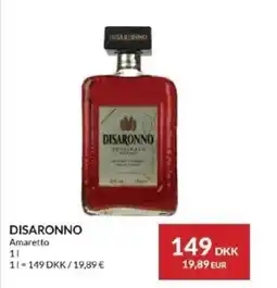 Nielsen's Discount Disaronno amaretto tilbud