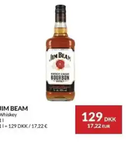 Nielsen's Discount JIM BEAM Whiskey tilbud