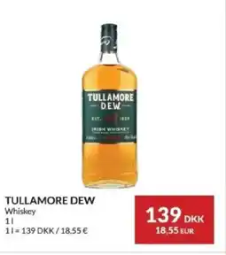 Nielsen's Discount Tullamore dew whiskey tilbud