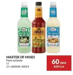 Nielsen's Discount Master of mixes flere varianter tilbud
