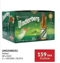 Nielsen's Discount Underberg kräuter tilbud