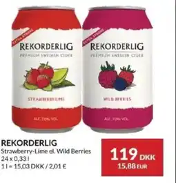 Nielsen's Discount Rekorderlig tilbud