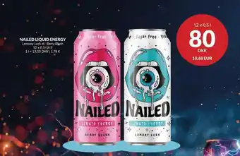Nailed liquid energy