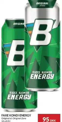 Nielsen's Discount Faxe kondi energy original el. original zero tilbud