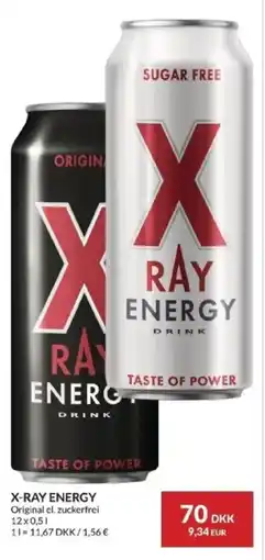 Nielsen's Discount X-ray ener original el. zuckerfrei gy tilbud
