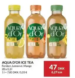 Nielsen's Discount Aqua d'or ice tea tilbud