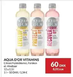 Nielsen's Discount Aqua d'or vitamins tilbud