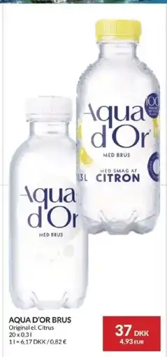 Nielsen's Discount Aqua d'or brus original el. citrus tilbud