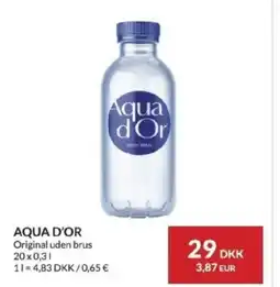 Nielsen's Discount Aqua d'or original uden brus tilbud