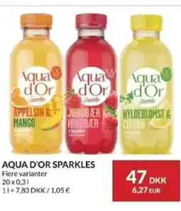 Nielsen's Discount Aqua d'or sparkles flere varianter tilbud