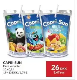 Nielsen's Discount Capri-sun flere varianter tilbud