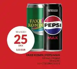 Nielsen's Discount Faxe kondi | pepsi max tilbud