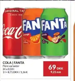 Nielsen's Discount Cola | fanta flere varianter tilbud