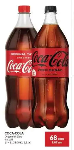 Nielsen's Discount COCA-COLA Original el. Zero tilbud