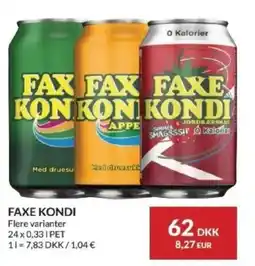 Nielsen's Discount Faxe kondi flere varianter tilbud