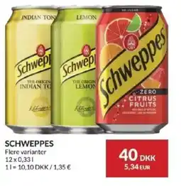 Nielsen's Discount Schweppes Flere varianter tilbud