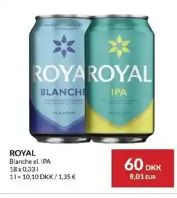 Nielsen's Discount Royal blanche el. ipa tilbud