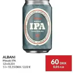 Nielsen's Discount Albani mosaic ipa tilbud