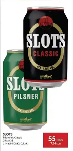 Nielsen's Discount Slots pilsner el. classic tilbud