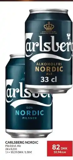 Nielsen's Discount Carlsberg nordic tilbud