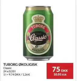Nielsen's Discount Tuborg økoligisk tilbud