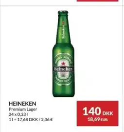 Nielsen's Discount Heineken tilbud