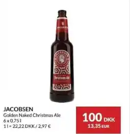 Nielsen's Discount Jacobsen golden naked christmas ale tilbud