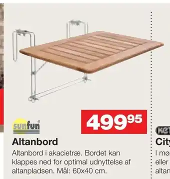 Altanbord